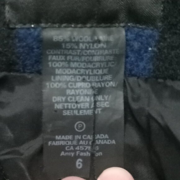 SMYTHE | Wool Jacket with Removable Faux-Fur Collar - Picture 7 of 11